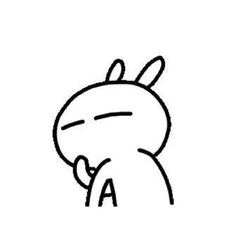 😊 emoji Tuzki Telegram sticker 12 of 16