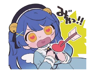 😍 emoji 阿喵喵捏（能动ver) Telegram sticker 14 of 32