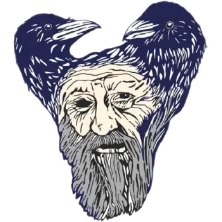😊 emoji Germanic Paganism Telegram sticker 18 of 18