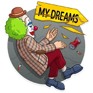 🤡 emoji Clowns Telegram sticker 20 of 43