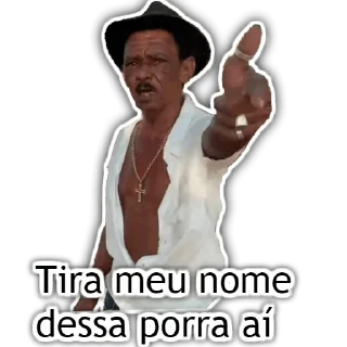 Sticker from Se distraiu e eu roubei