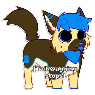 😟 emoji Shep Telegram sticker 13 of 26
