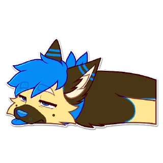 🥱 emoji Shep Telegram sticker 8 of 26