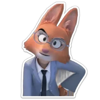 👿 emoji Diane Foxington Telegram sticker 8 of 120