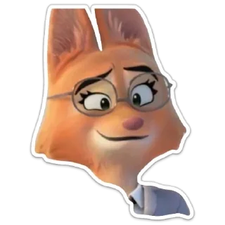 💖 emoji Diane Foxington Telegram sticker 13 of 120