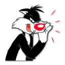 😼 emoji Looney Tunes / By OsmerOmar Telegram sticker 5 of 40
