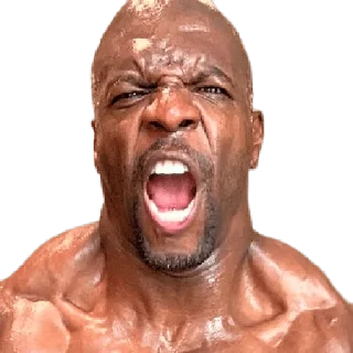 🤬 emoji Terry Crews Telegram sticker 17 of 17