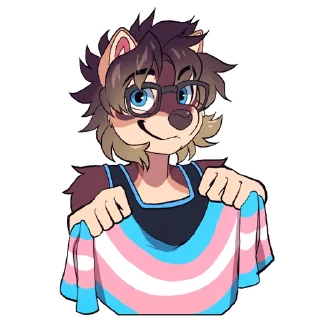 🏳️‍🌈 emoji Avery and Terry Telegram sticker 22 of 25