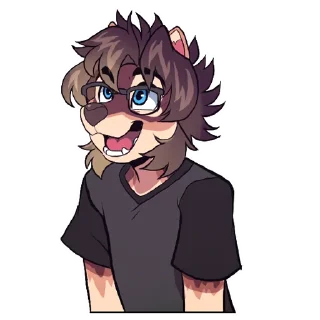 😃 emoji Avery and Terry Telegram sticker 17 of 25