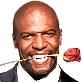 🌷 emoji Terry Crews Telegram sticker 5 of 17