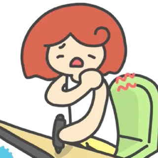 🥱 emoji Capoo Video Clip: Friends Telegram sticker 10 of 28