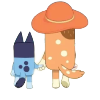 👩‍🍼 emoji Bluey Telegram sticker 4 of 120