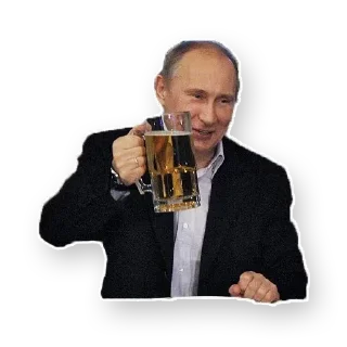 🍺 emoji Putin (@malyshev) Telegram sticker 21 of 50