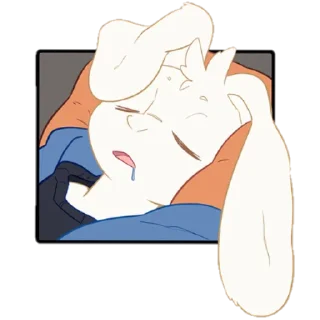 😴 emoji I Think I Like You Telegram sticker 9 of 120