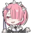 😏 emoji Kazuma 1 Telegram sticker 16 of 96