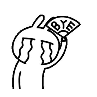 😊 emoji Tuzki Telegram sticker 9 of 16