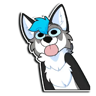 😛 emoji Ice Telegram sticker 14 of 18