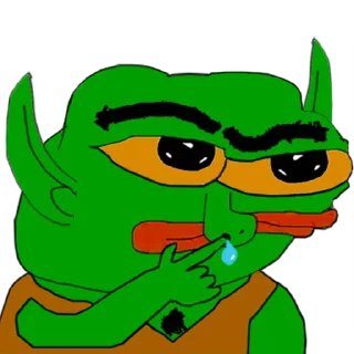 👃 emoji Goblin Town Telegram sticker 11 of 26