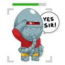 👍 emoji God of Packs Telegram sticker 16 of 72