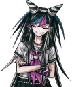 😏 emoji Mioda Ibuki Telegram sticker 14 of 23