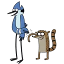Sticker from Regular Show