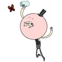 😊 emoji Regular Show Telegram sticker 16 of 24