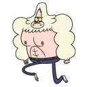 🏃 emoji Regular Show Telegram sticker 24 of 24