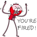 Sticker from Regular Show
