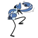 👯 emoji Regular Show Telegram sticker 19 of 24