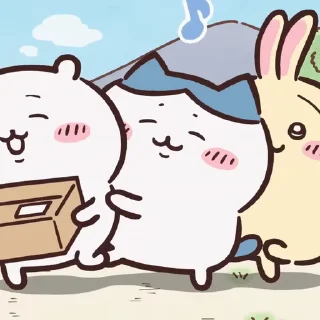 😊 emoji Chiikawa Sticker Set Telegram sticker 16 of 28