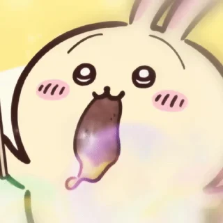 😊 emoji Chiikawa Sticker Set Telegram sticker 20 of 28