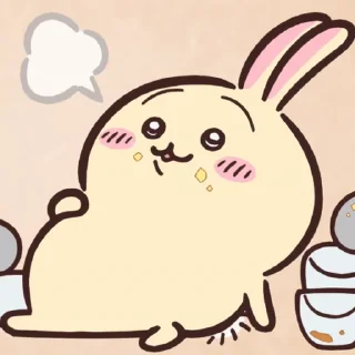 😊 emoji Chiikawa Sticker Set Telegram sticker 12 of 28