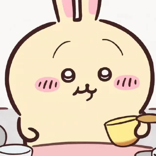 😊 emoji Chiikawa Sticker Set Telegram sticker 14 of 28