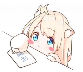 🌟 emoji nekomia @darkestlace Telegram sticker 20 of 33