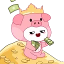 💸 emoji ᙚp¡nk'cuts 💕 ㅤ•ᴇᴍ֟፝֟ɪʟʏ❥ Telegram sticker 15 of 49