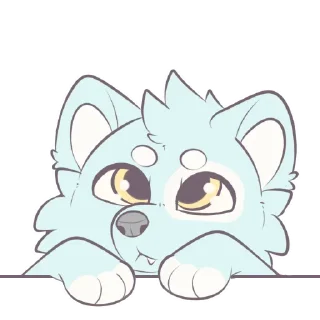 👀 emoji Pup Telegram sticker 18 of 37