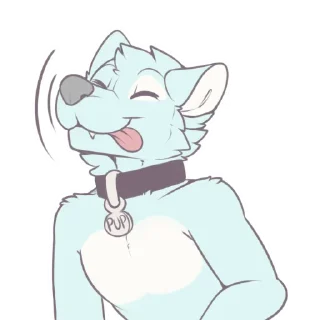 👍 emoji Pup Telegram sticker 8 of 37