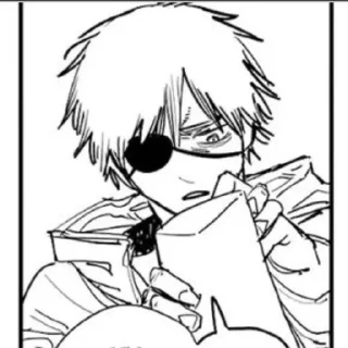 Sticker from chainsaw man.