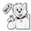 ☝ emoji John Telegram sticker 11 of 61