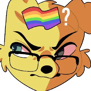 🏳️‍🌈 emoji Jacob the Golden Telegram sticker 10 of 42