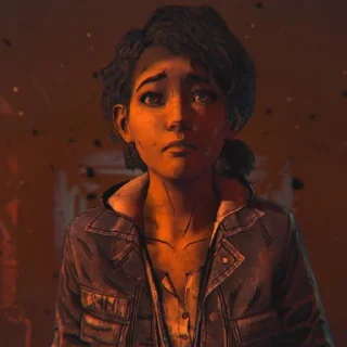 Sticker from The walking dead: o game