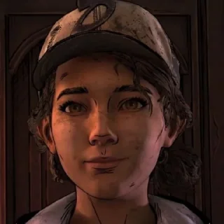 Sticker from The walking dead: o game