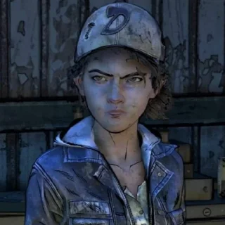 Sticker from The walking dead: o game