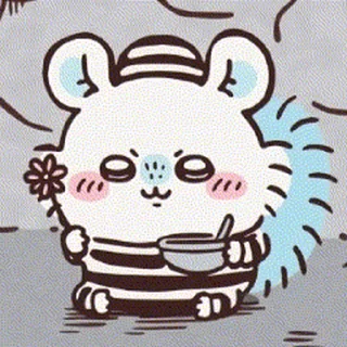 😊 emoji chiikawa囚人篇飛鼠 Telegram sticker 15 of 17