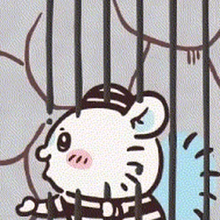 😊 emoji chiikawa囚人篇飛鼠 Telegram sticker 14 of 17