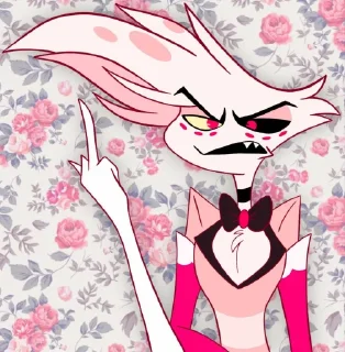 🖕 emoji Hazbin Hotel Telegram sticker 15 of 120