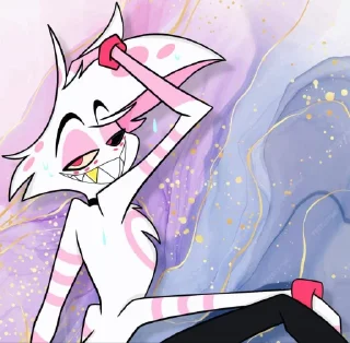 🥰 emoji Hazbin Hotel Telegram sticker 14 of 120