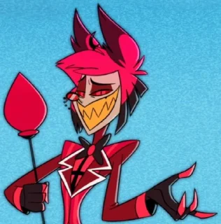 😆 emoji Hazbin Hotel Telegram sticker 6 of 120