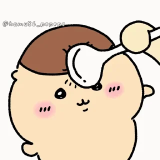 😊 emoji Chiikawa Usgai n others Telegram sticker 19 of 28
