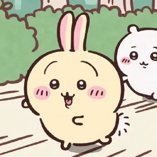 😊 emoji Chiikawa Usgai n others Telegram sticker 1 of 28